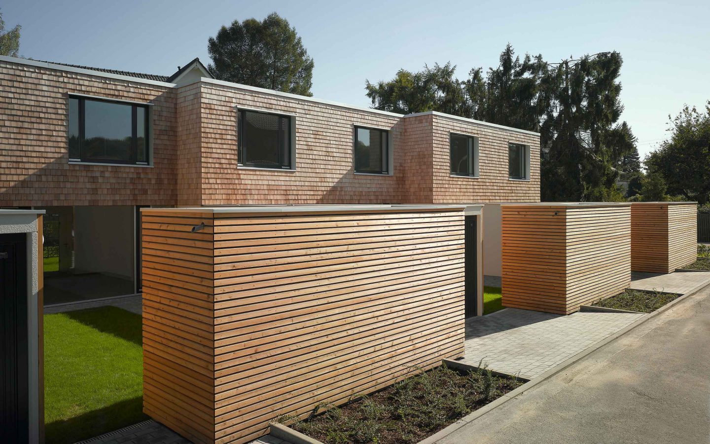 Hofhaus energieoptimiert