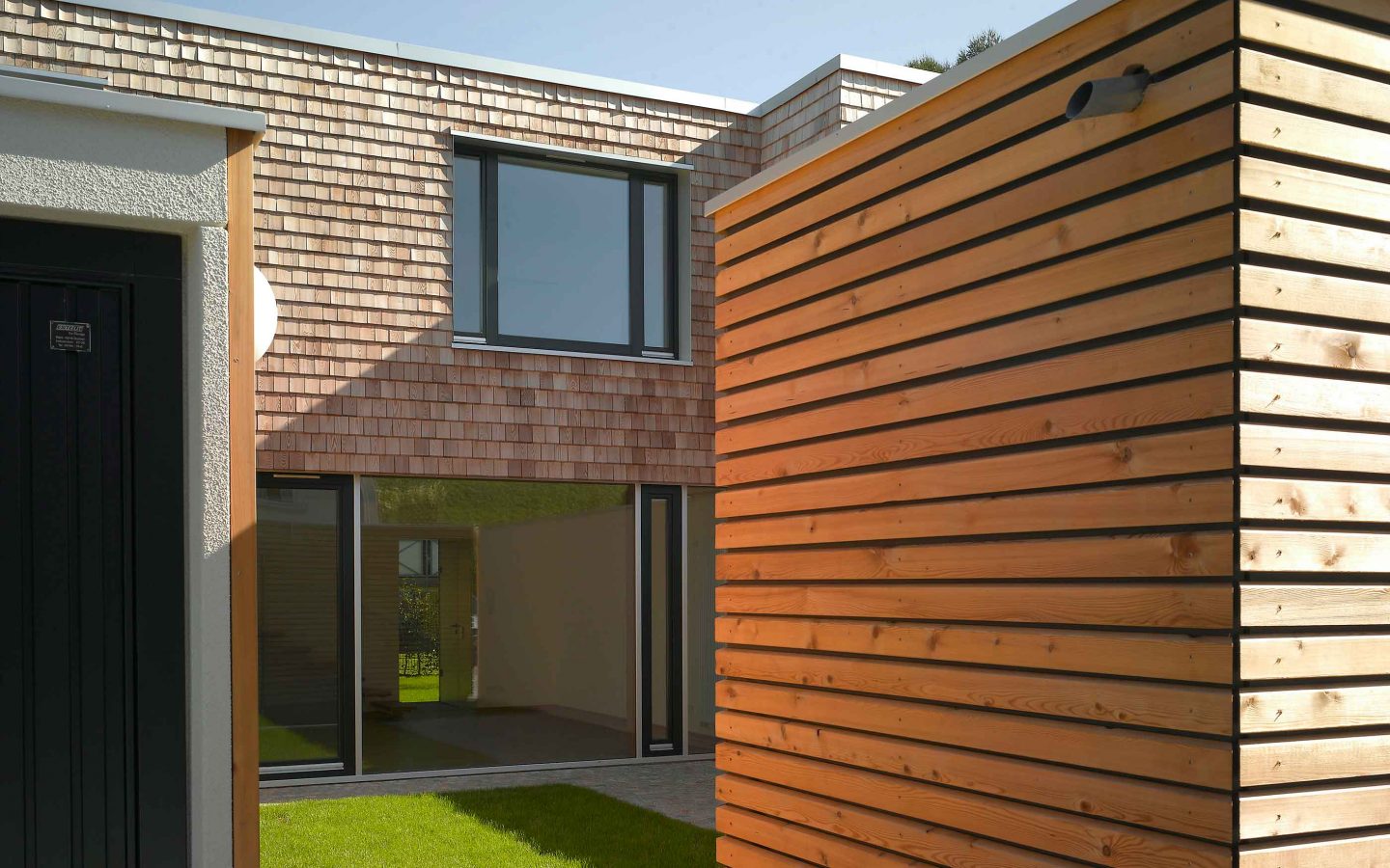 Hofhaus energieoptimiert