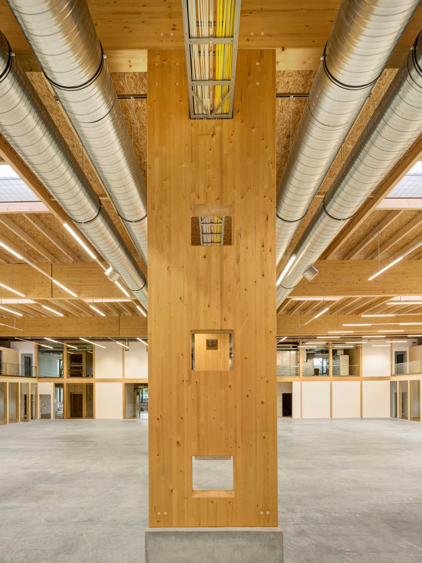 energieeffizienter Industriebau aus Holz _ Banz + riecks Architekten Bochum