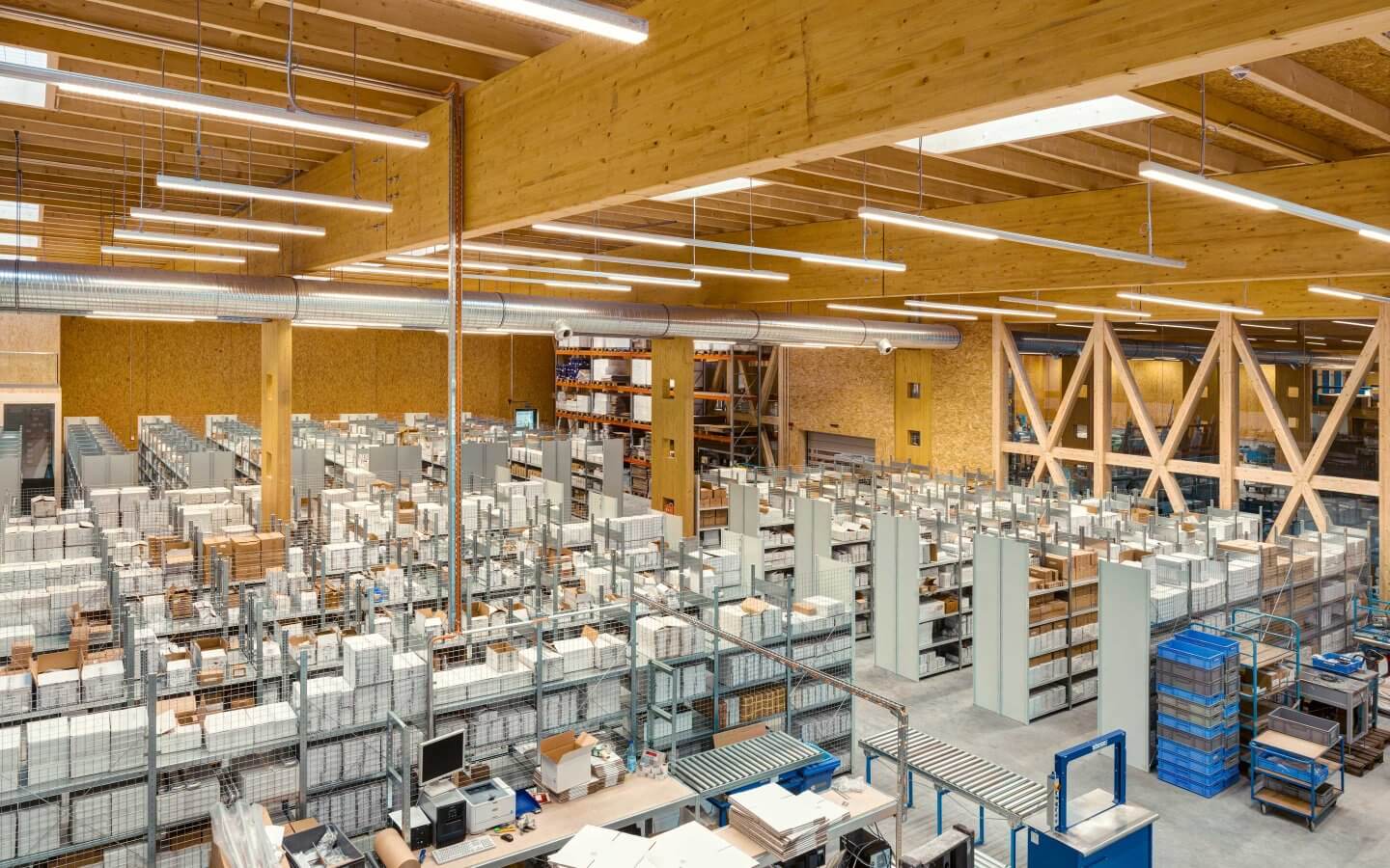 energieeffizienter Industriebau aus Holz _ Banz + riecks Architekten Bochum