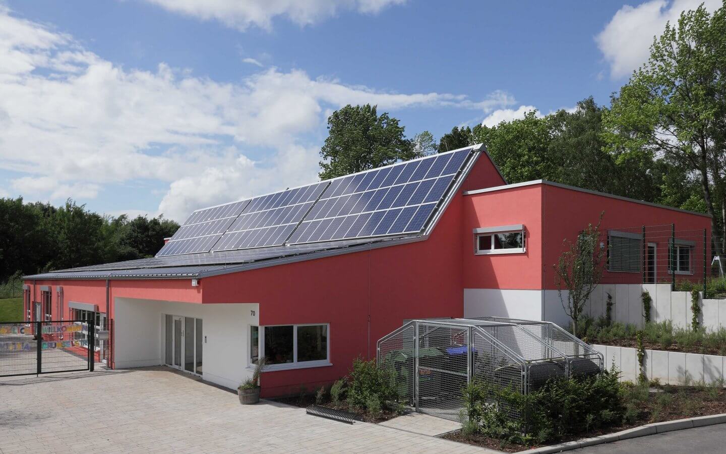Kindertagesstätte energieoptimiert _ PLUSENERGIEKINDERGARTEN Bochum