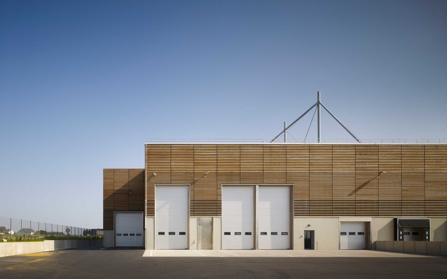 energieoptimierter Industriebau in Holz