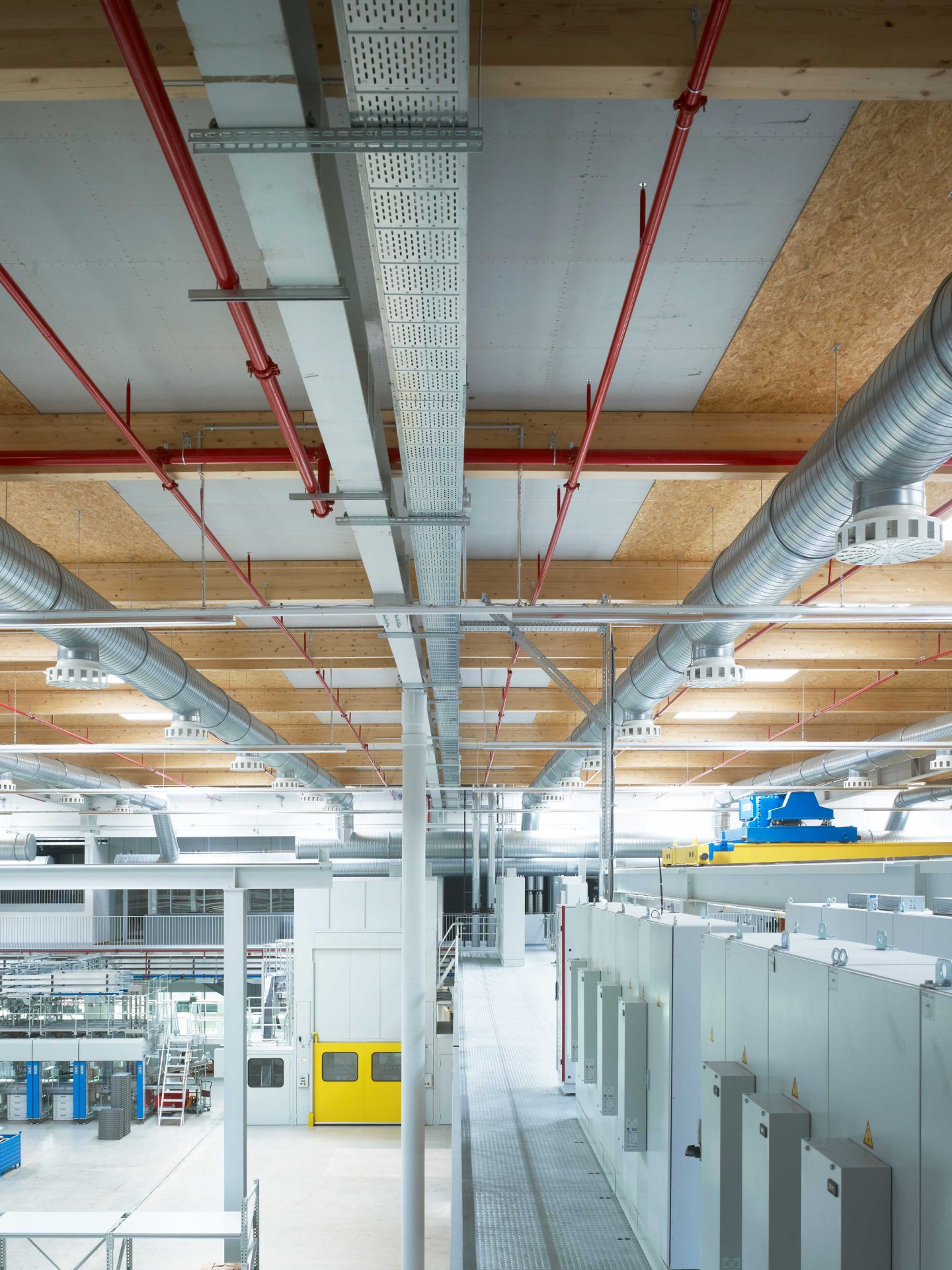 energieoptimierter Industriebau in Holz