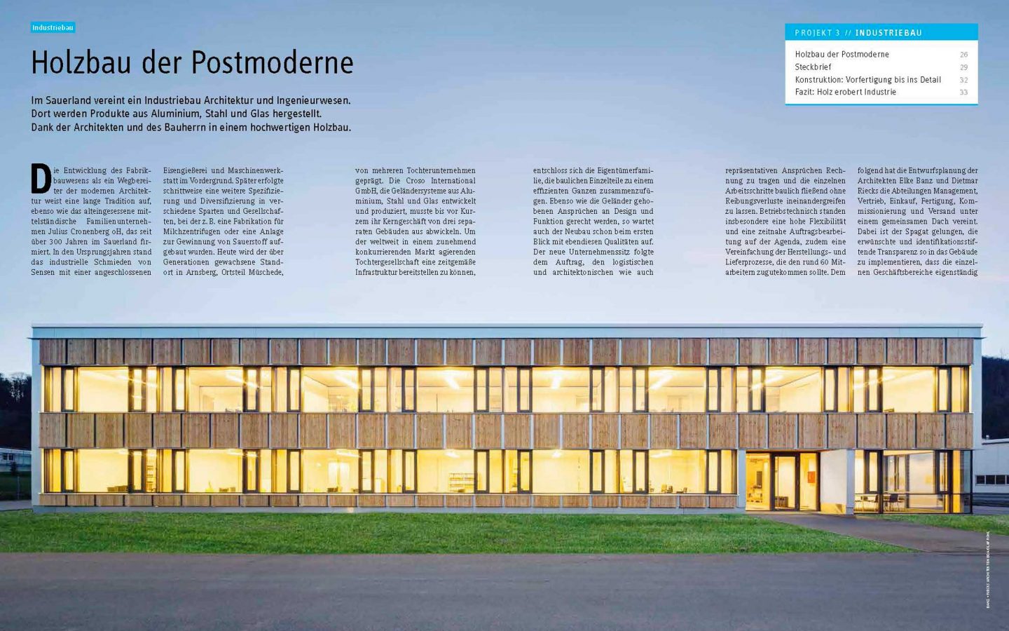 energieeffizienter Industriebau aus Holz _ Banz + riecks Architekten Bochum