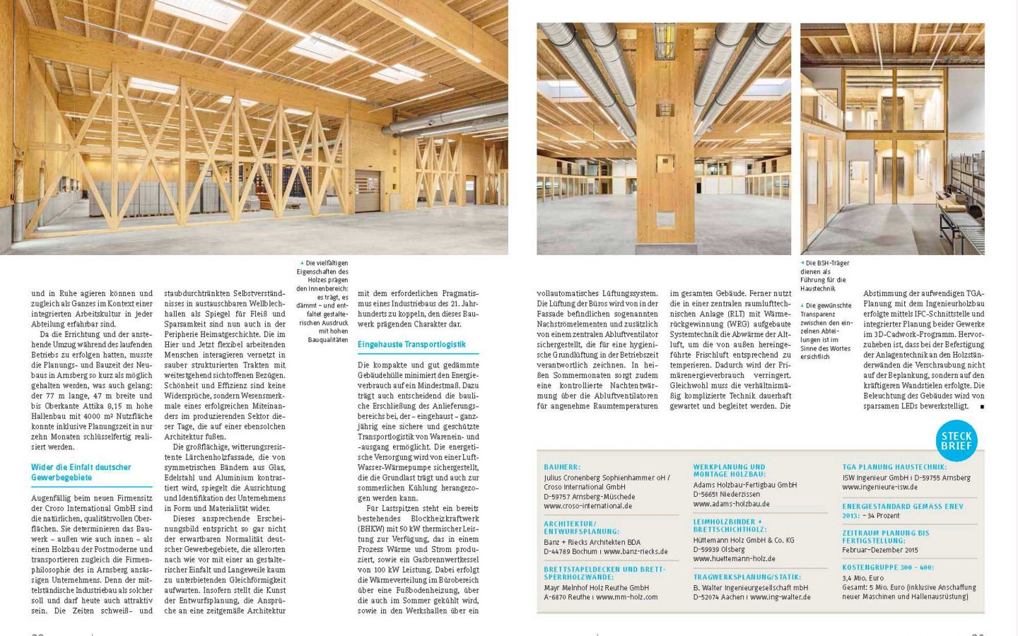 energieeffizienter Industriebau aus Holz _ Banz + riecks Architekten Bochum