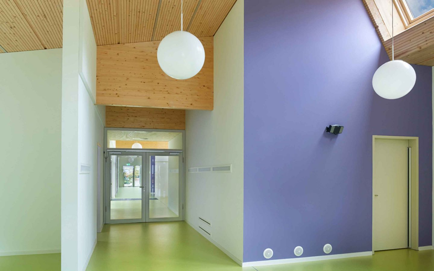 Kindertagesstätte energieoptimierter Holzbau Bochum